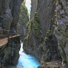 Die Leutaschklamm zwischen Mittenwald und Leutasch