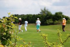 die Leute auf´m Golfplatz