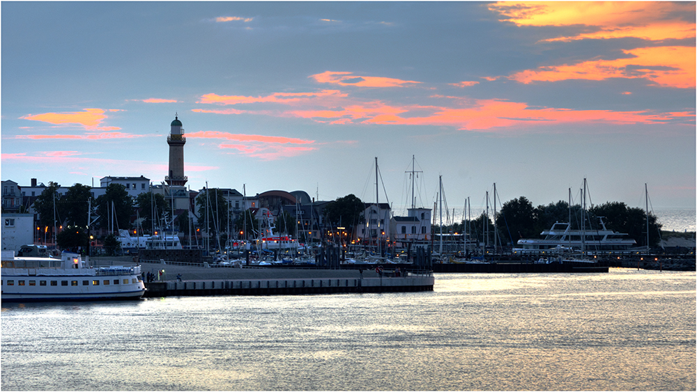 Die Lichter von Warnemünde