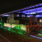 Die Lichtinstallation – Museumsbahnsteig Oberhausen II