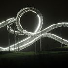 Die Lichtkurven am Angerpark aus einer bestimmten Perspektive