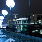 Die Lichtmauer am Reichstag 1