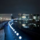 Die Lichtmauer am Reichstag - 25 Jahre Mauerfall