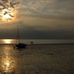 Die Lichtstimmung am Wattenmeer ...,