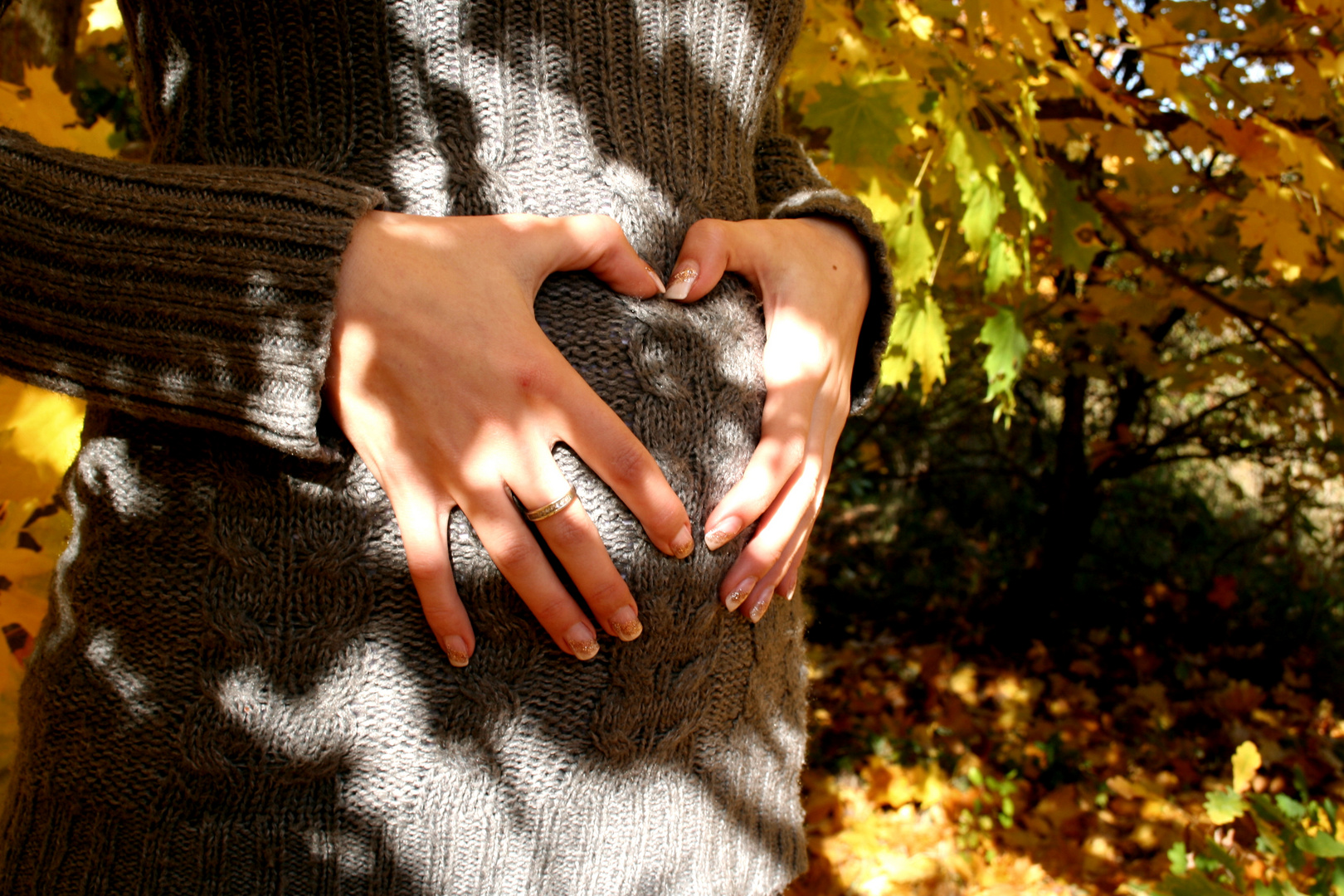 Die Liebe einer werdenden Mutter