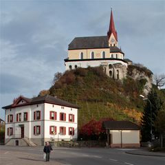 Die Liebfrauenbasilika in Rankweil, Vorarlberg - eine uralte, ehemalige Wehrkirche