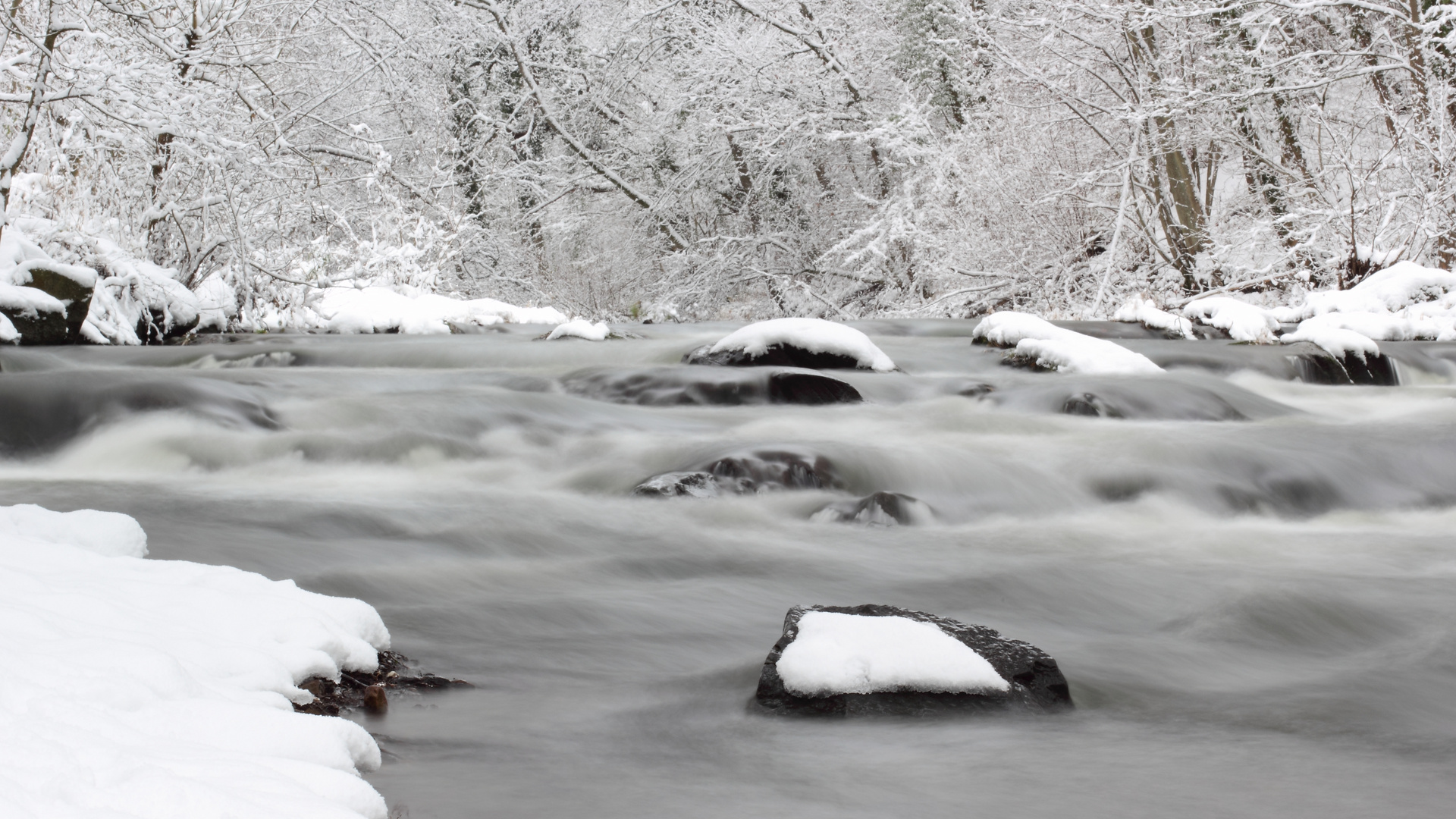 Die Lieser im Winter