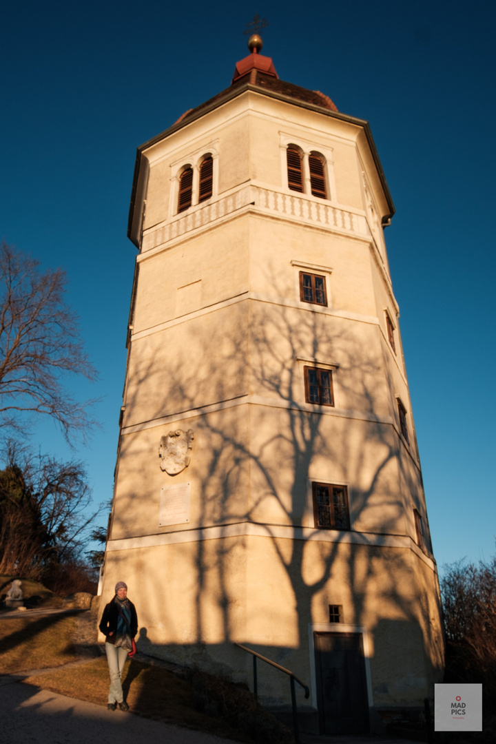 Die "Liesl" in der Abendsonne