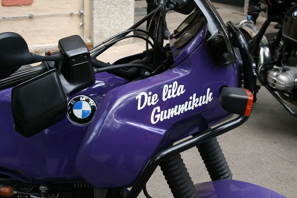 Die lila Gummikuh