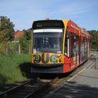 Die Linie 10 in Nordhausen Altentor. 