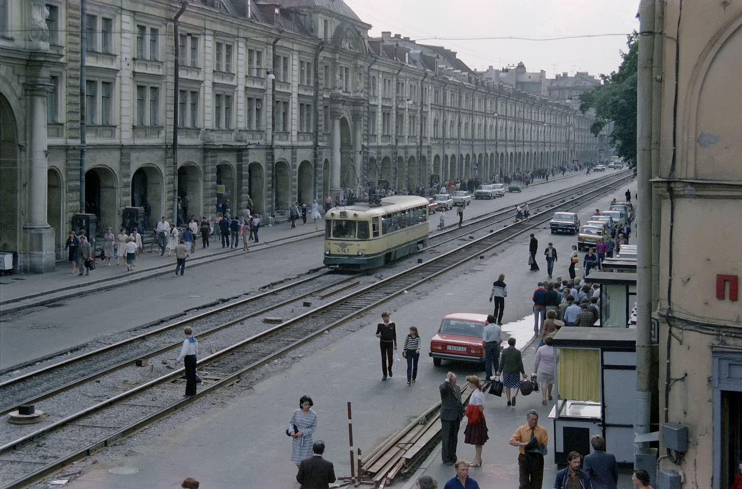 Die Linie 13 in Leningrad 1985