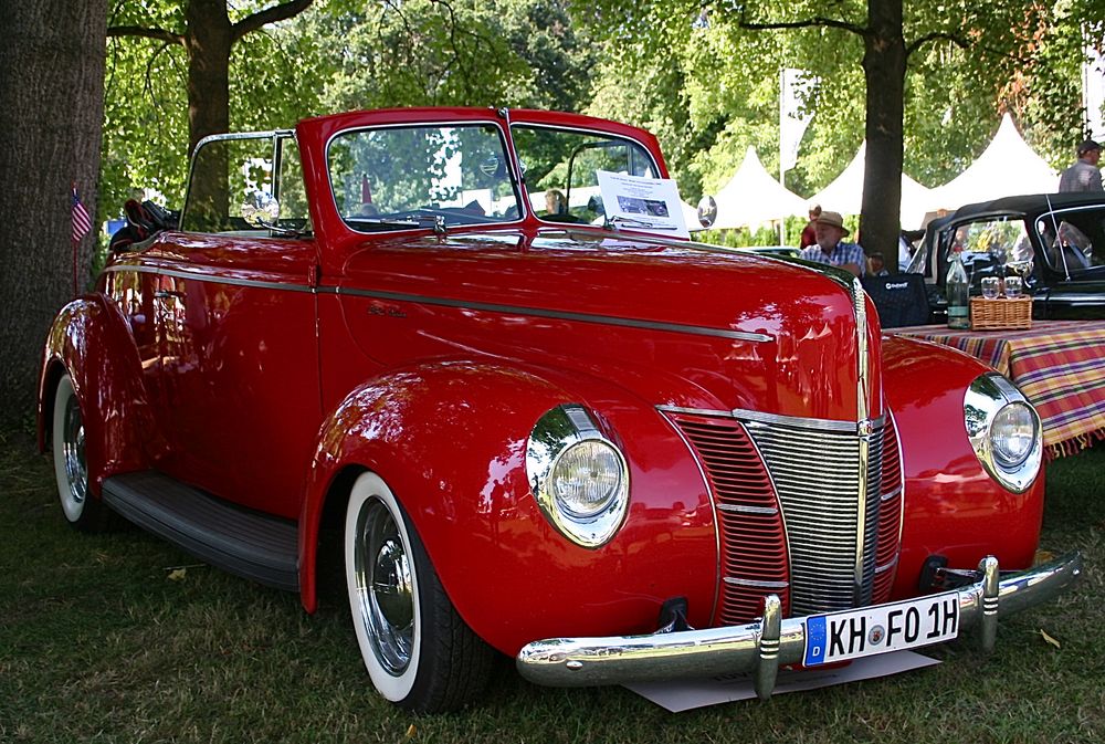 Die Linie der 1940er Jahre Foto & Bild classic days 2016, oldtimer