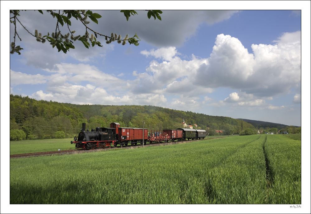 Die Linien im Korn