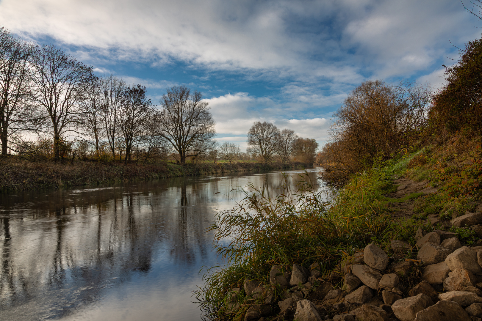 Die Lippe bei Drevenack