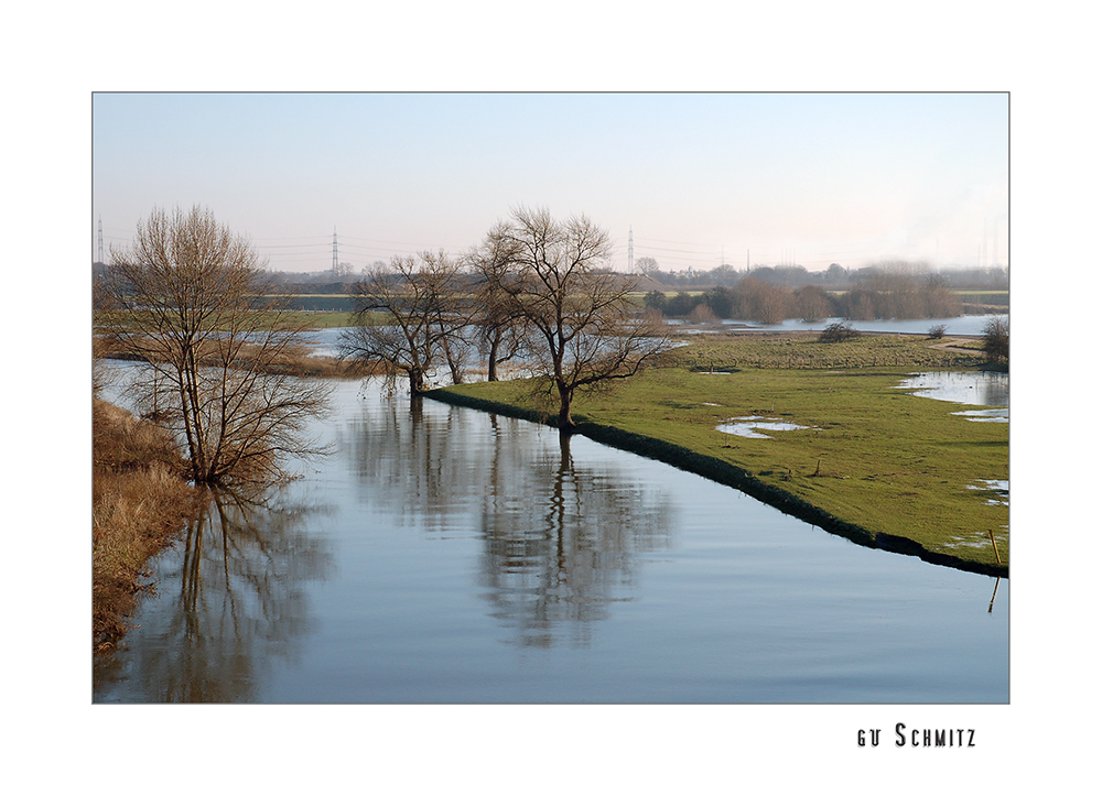 Die Lippe bei Wesel