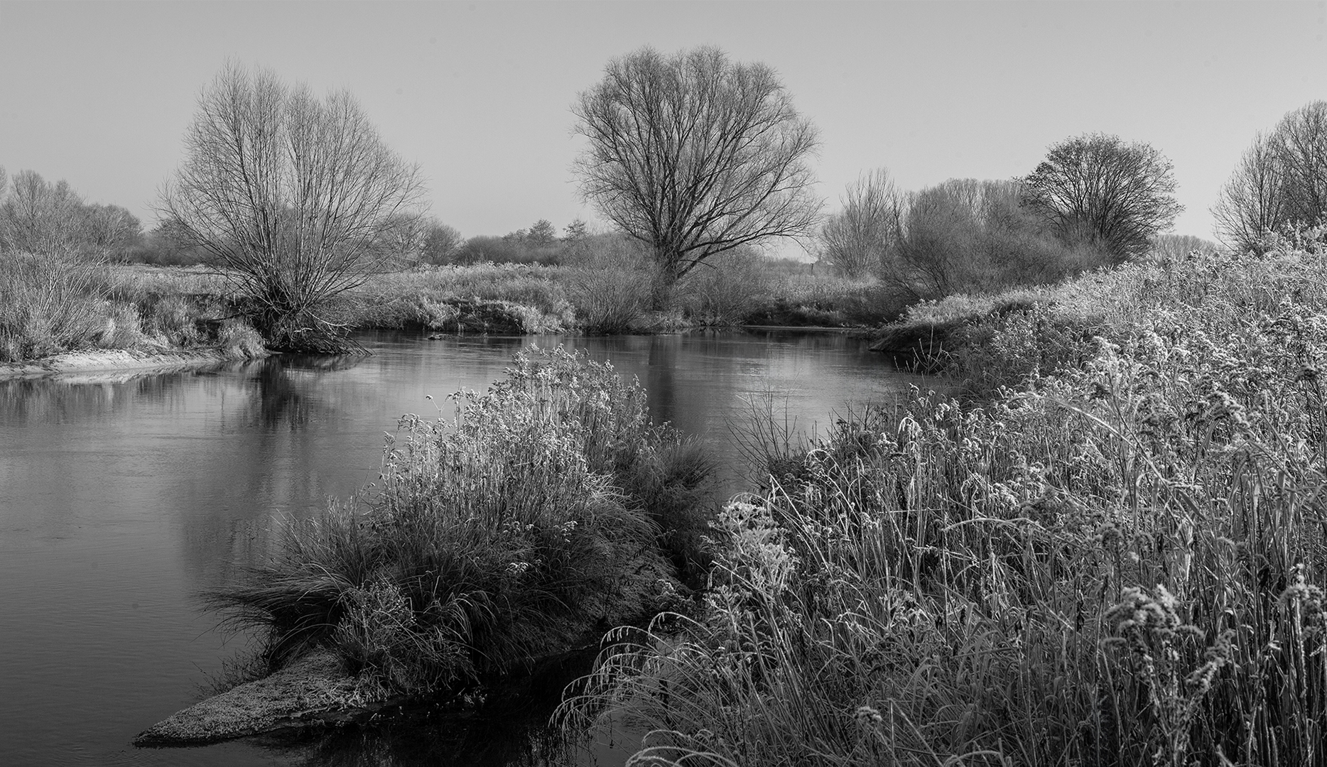 Die Lippe im Winter