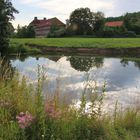 Die Lippe mit Schloss Oberwerries