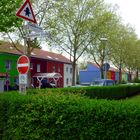 Die Liselottenstrasse in Heidelberg Stadtteil Wieblingen