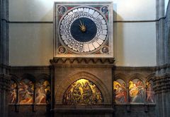 Die liturgische Uhr im Dom zu Florenz