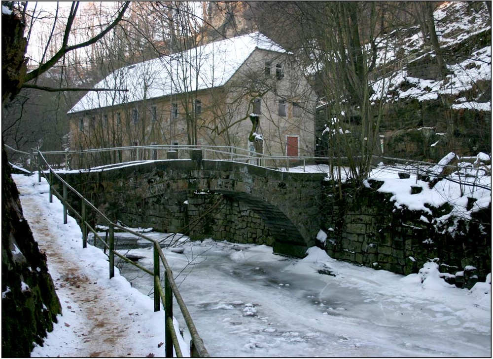 Die Lochmühle im Liebethaler Grund