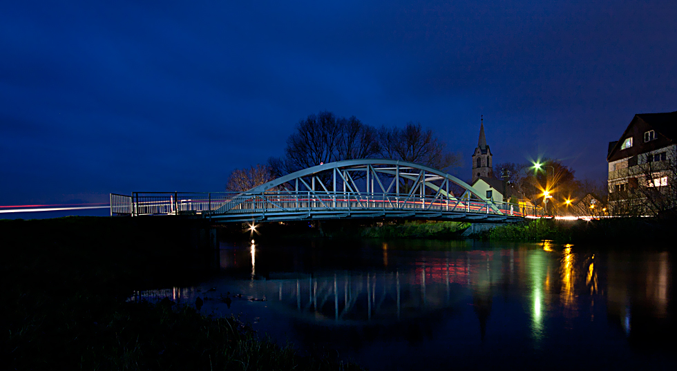 Die Löderburger Brücke....