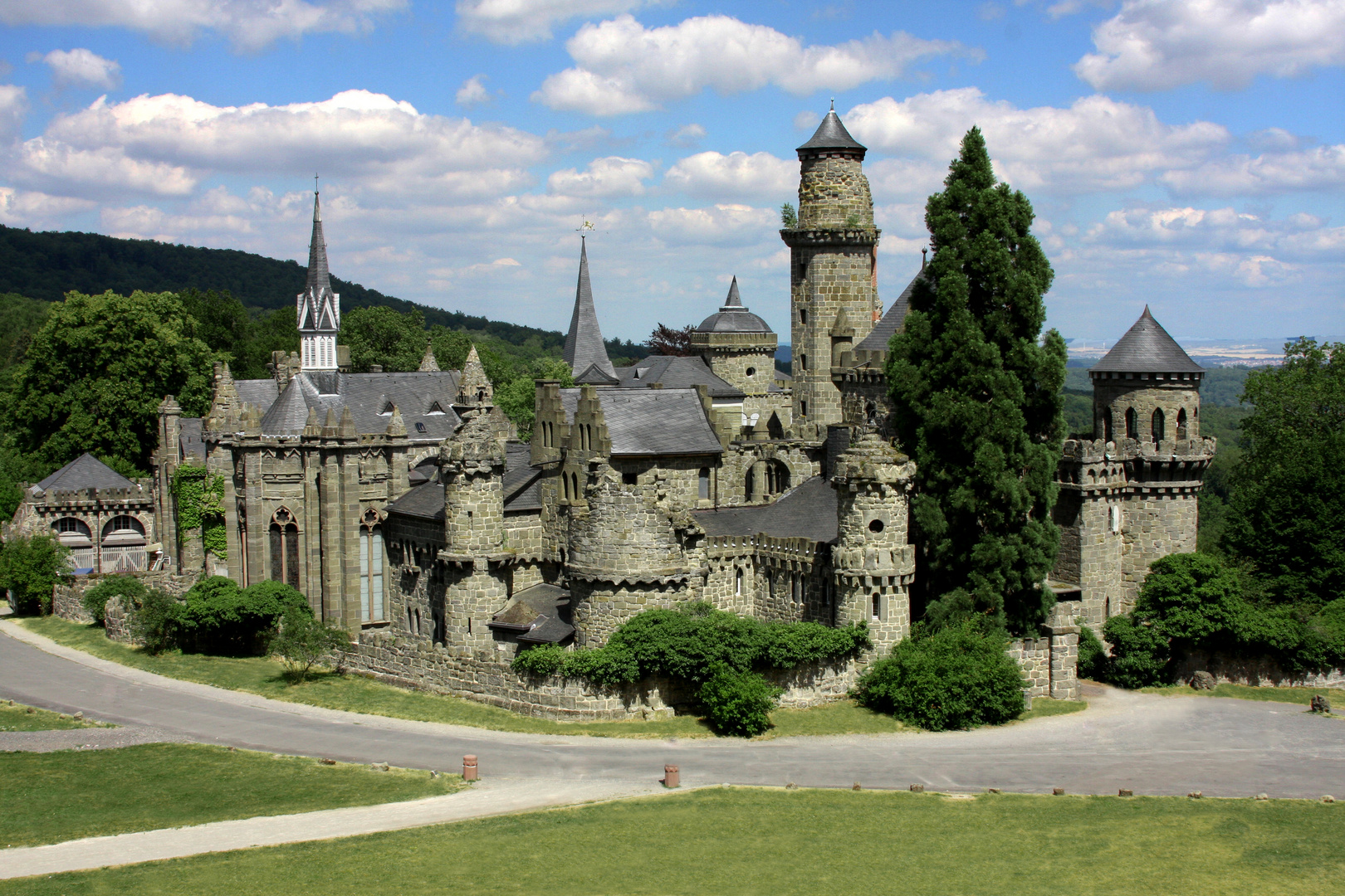 Die Löwenburg in Kassel.