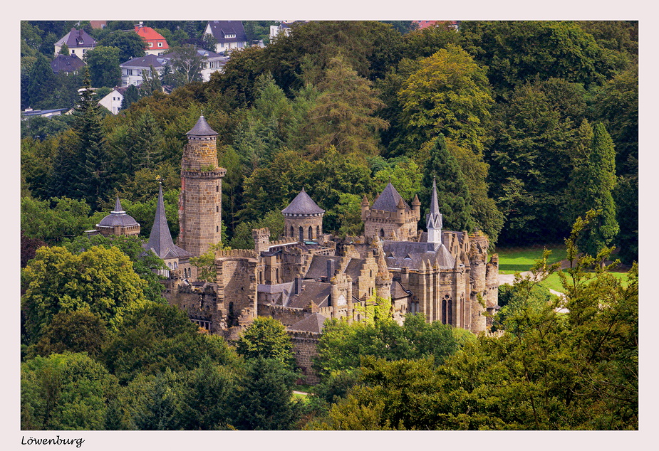 Die Löwenburg (Kassel Wilhelmshöhe) Unser schönes Deutschland..