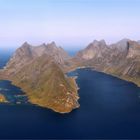 DIE LOFOTEN VON GANZ OBEN