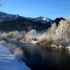 Die Loisach bei Schlehdorf (Kochelsee).