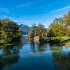 Die Loisach im Herbst