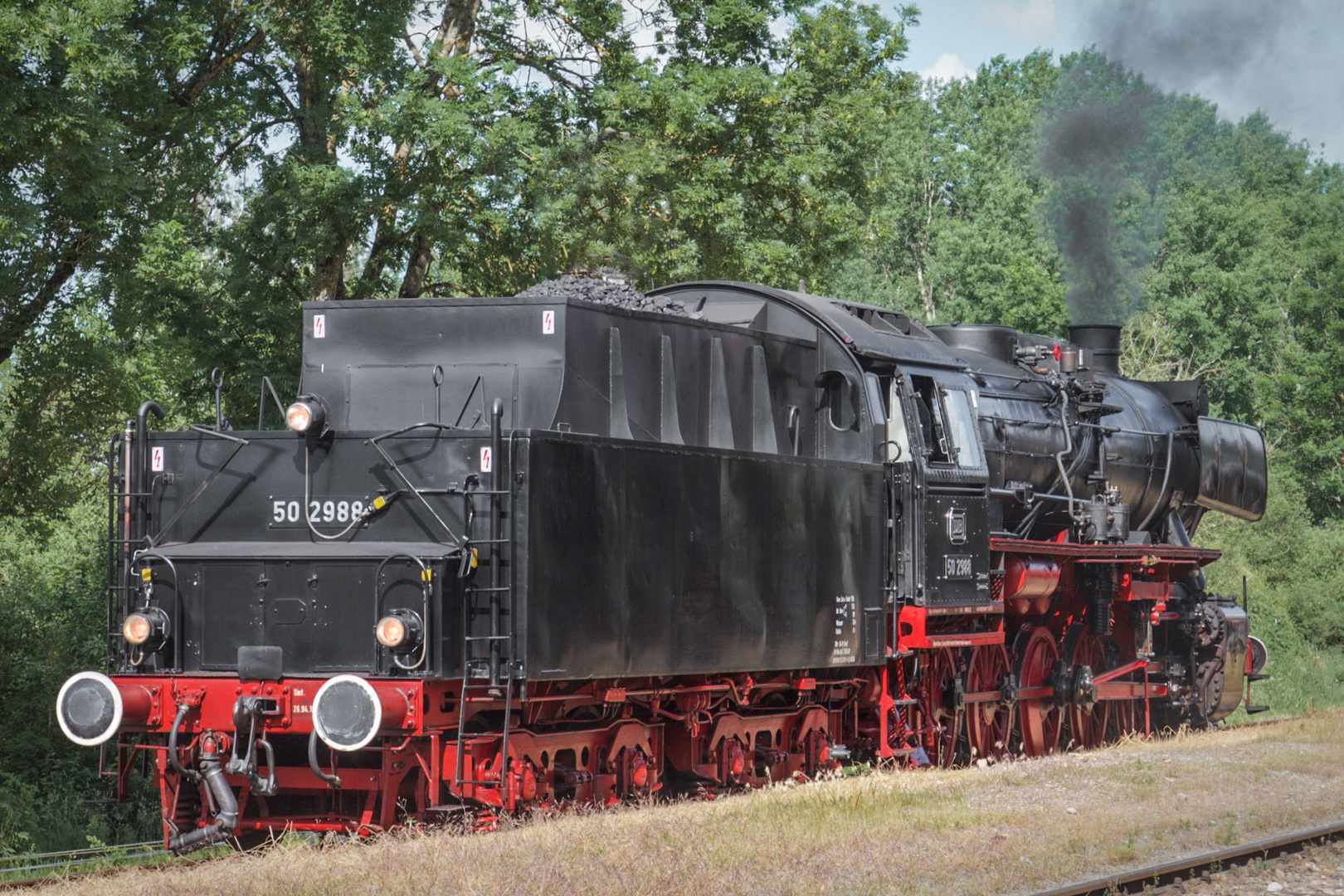 Die Lok der Sauschwänzlebahn.