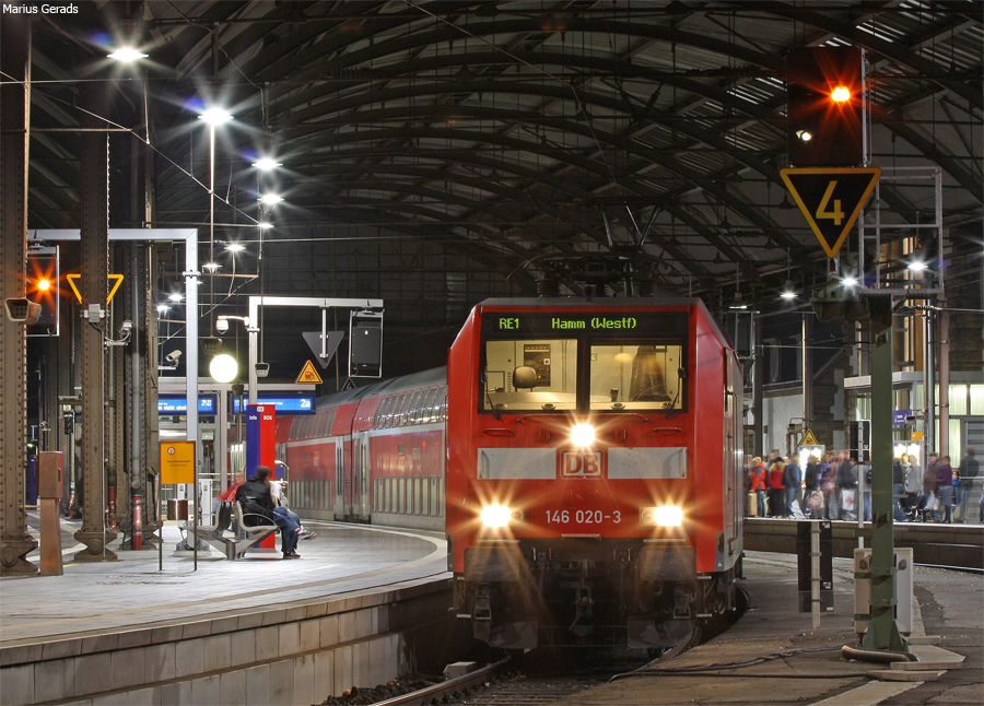 Die Lok für die RE1 in NRW......