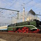 Die Lokomotive 18 201 ist die schnellste betriebsfähige Dampflok Deutschlands.