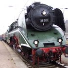 Die Lokomotive ist die schnellste betriebsbereite Dampflokomotive der Welt
