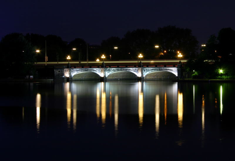 Die Lombardsbrücke