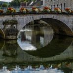 Die Loue-Brücke in Ornans