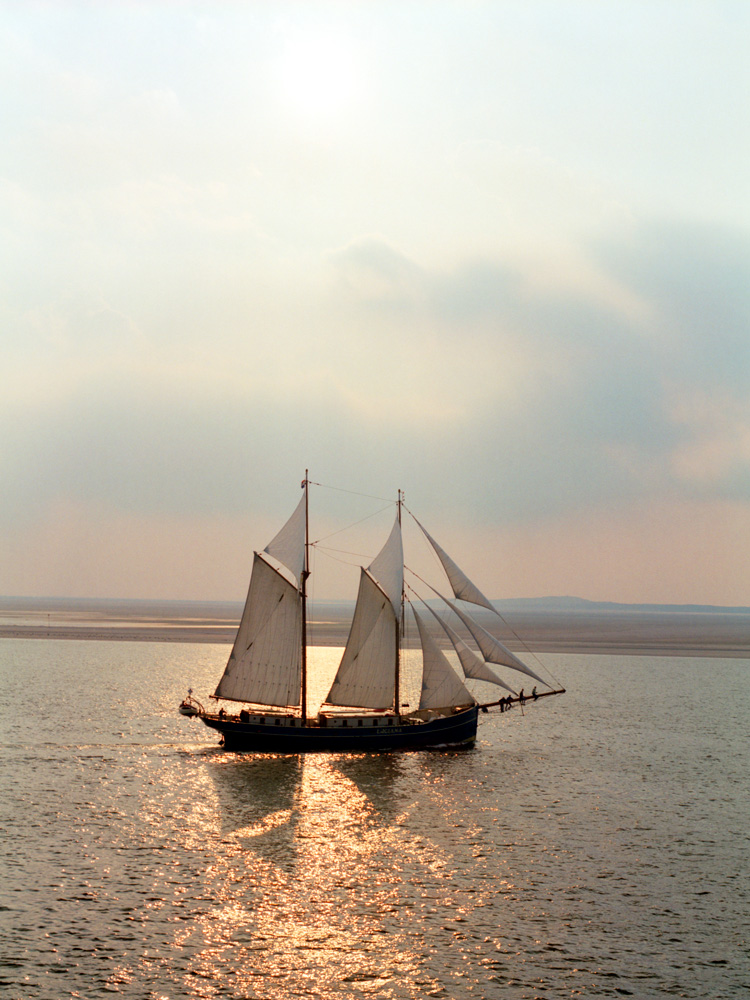 Die Luciana vor Terschelling