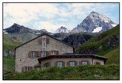 Die Lucknerhütte am Großglockner