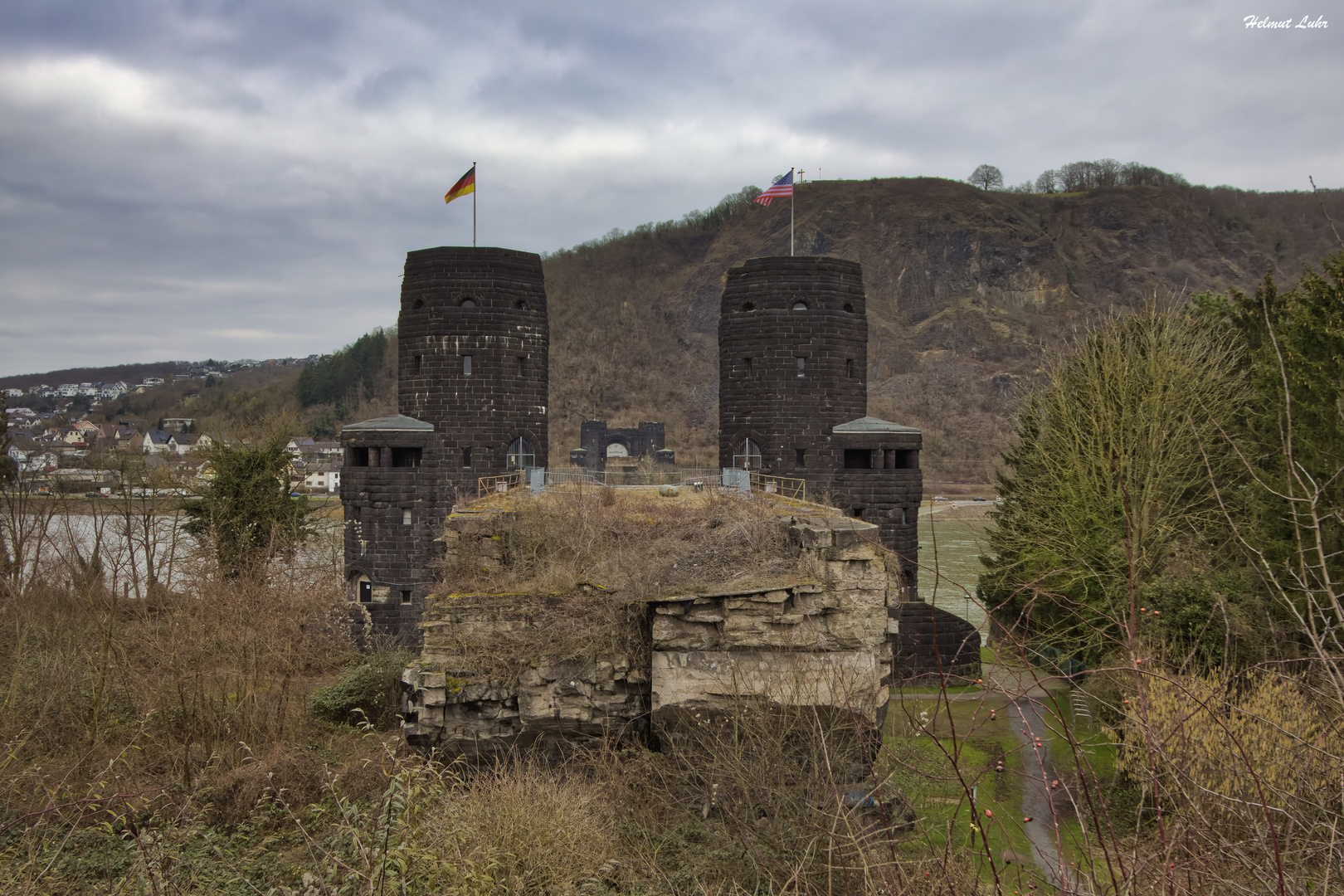 Die Ludendorff-Brücke . . .