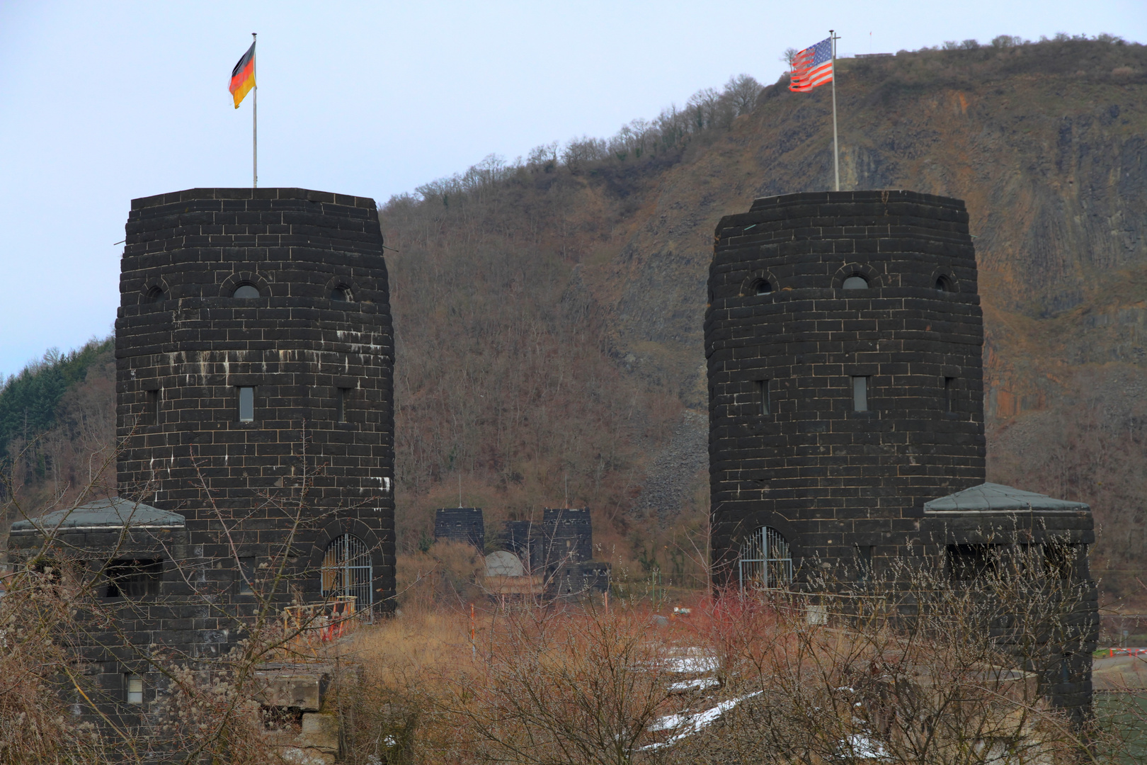 Die Ludendorff Brücke bei Remagen