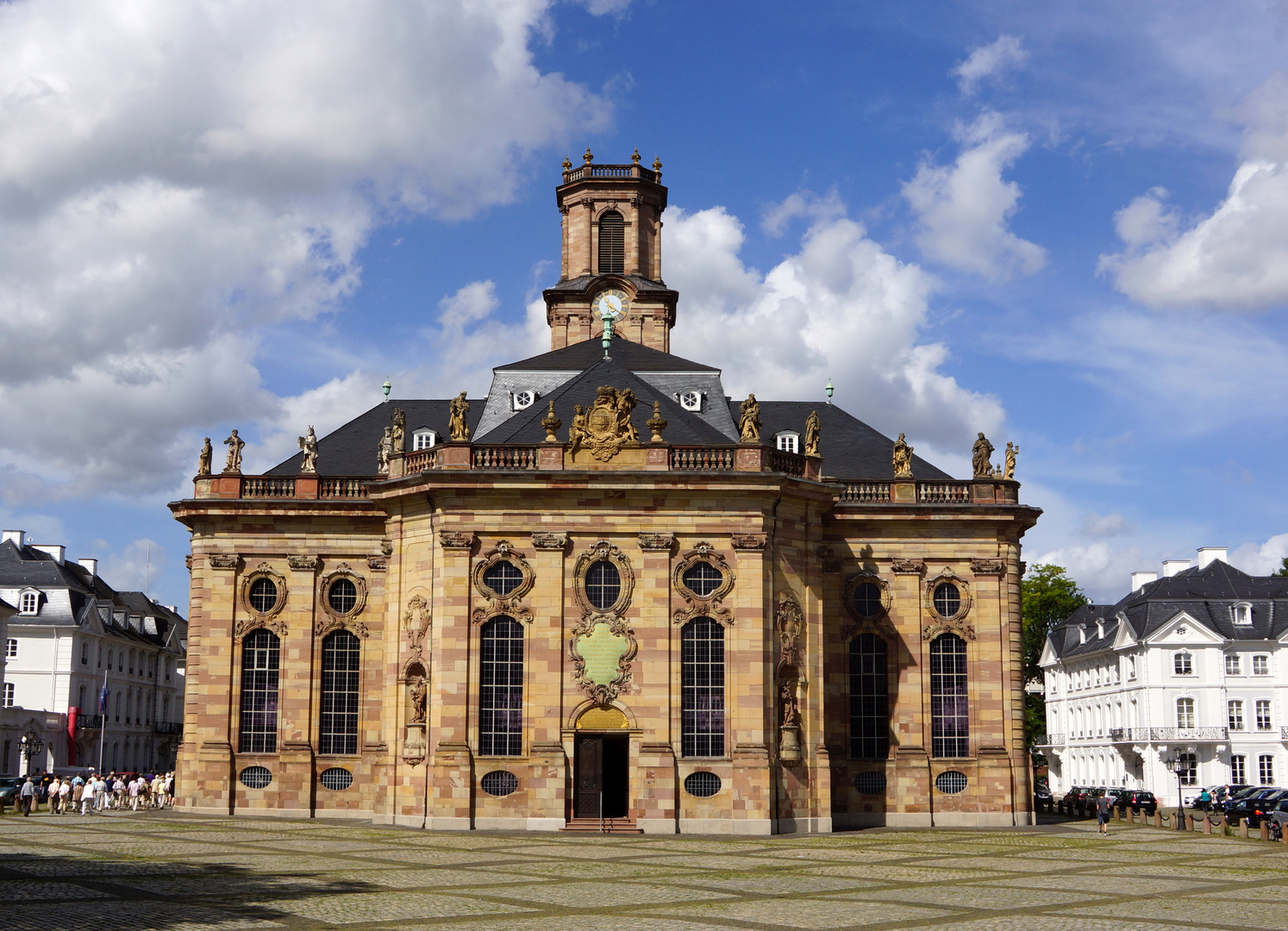 Die Ludwigskirche in Saarbrücken