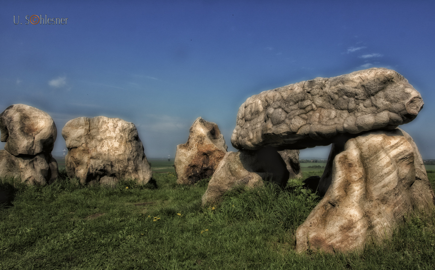 .. die Lübbensteine - eine jungsteinzeitliche Megalithanlage ...