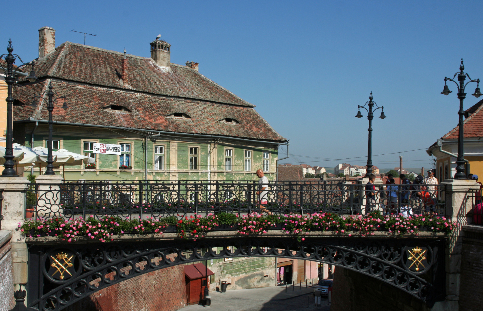 Die Lügenbrücke von Sibiu (Hermannstadt) / Rumänien