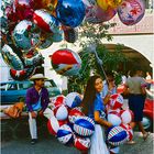 Die Luftballon-Verkäuferin 