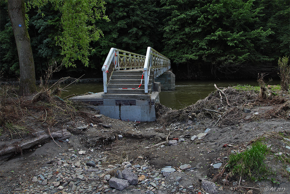 Die Luftbrücke im Greizer Park...