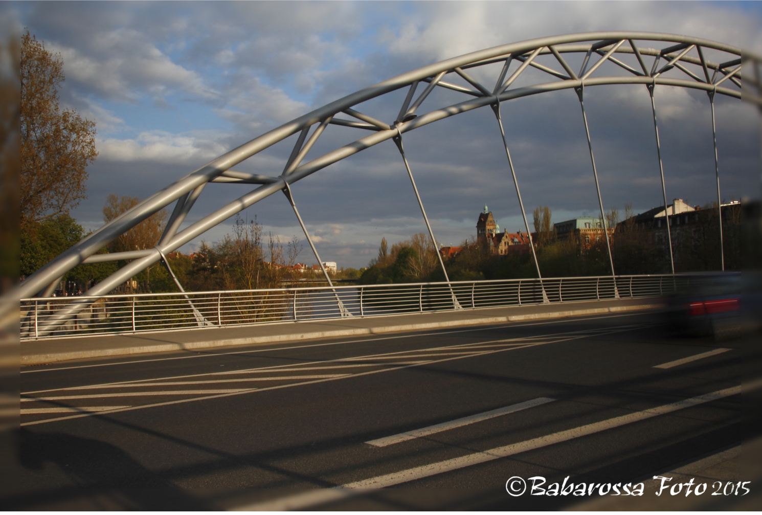 Die Luipoldbrücke in Bamberg