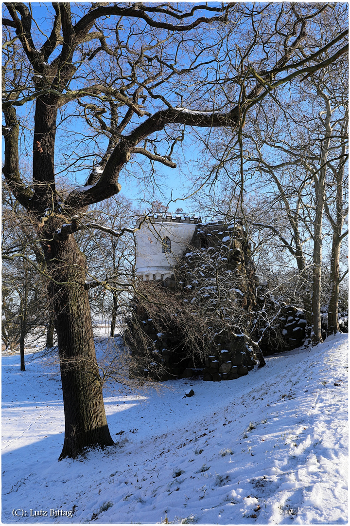 Die Luisenklippe im Winter