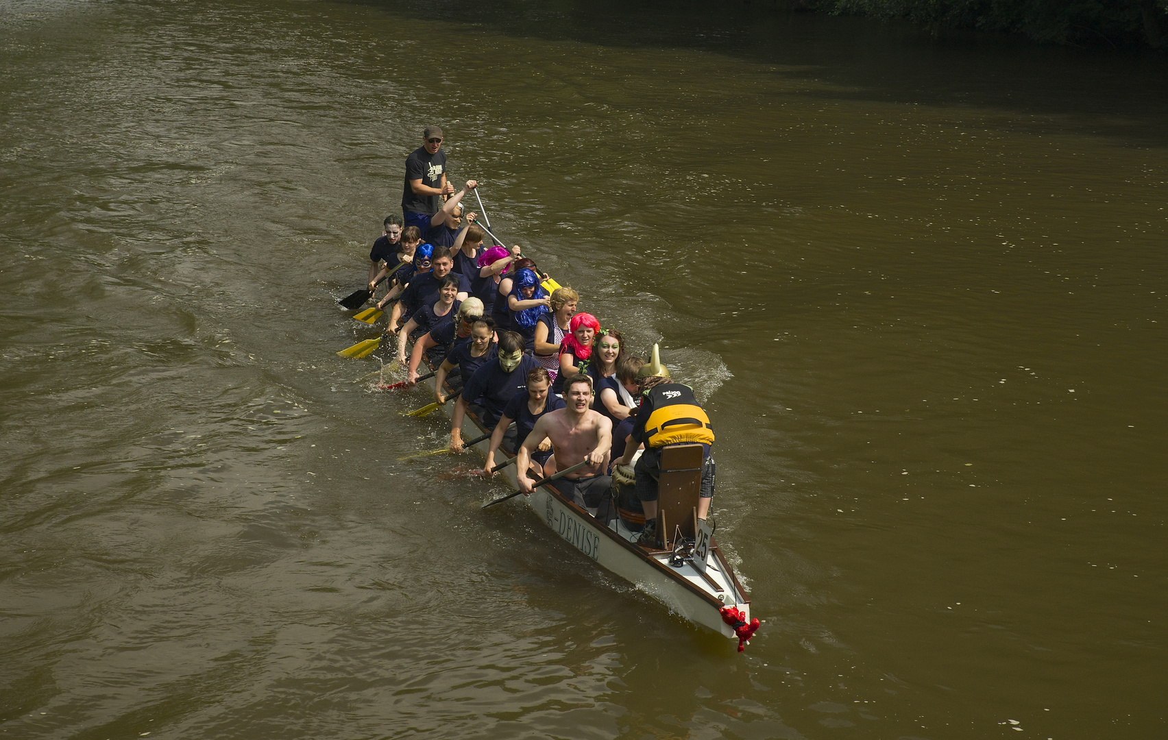 Die lustigste Crew des Rennens