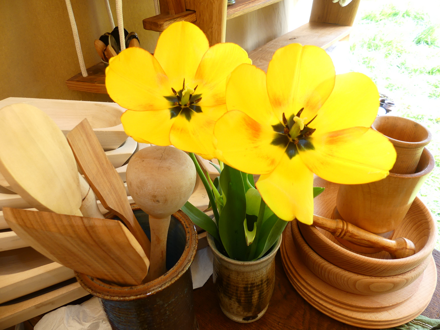 Die lustigsten Tulpen des Frühlings