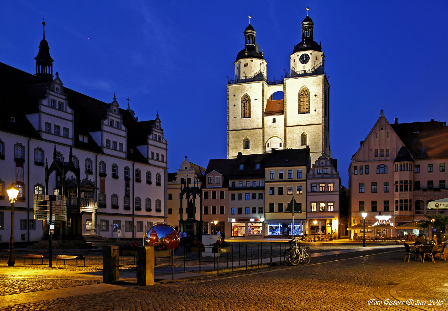 DIE LUTHERSTADT ZUR BLAUEN STUNDE Bild 1